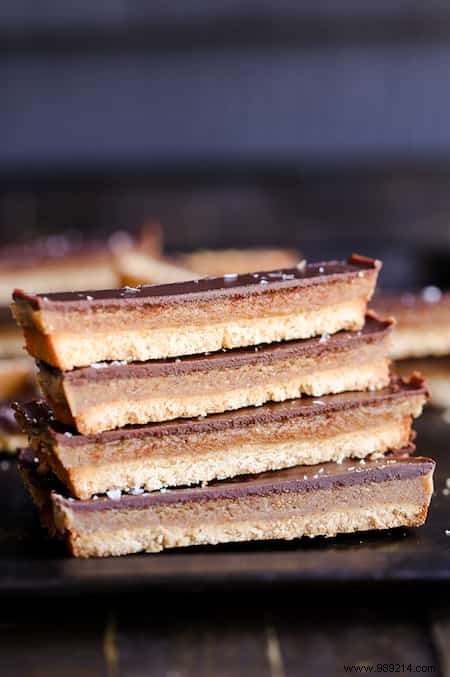 Guilt-Free Homemade Twix Bars: Gluten-Free, Egg-Free, and No Refined Sugar