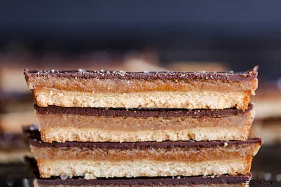 Guilt-Free Homemade Twix Bars: Gluten-Free, Egg-Free, and No Refined Sugar