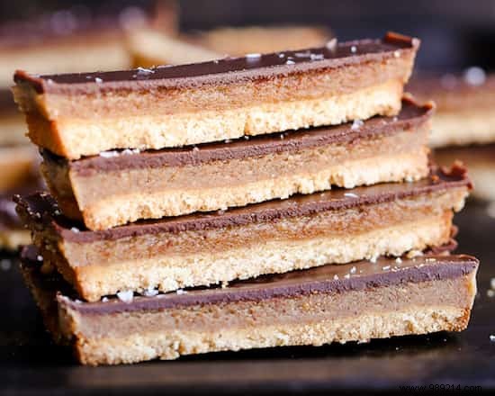 Guilt-Free Homemade Twix Bars: Gluten-Free, Egg-Free, and No Refined Sugar