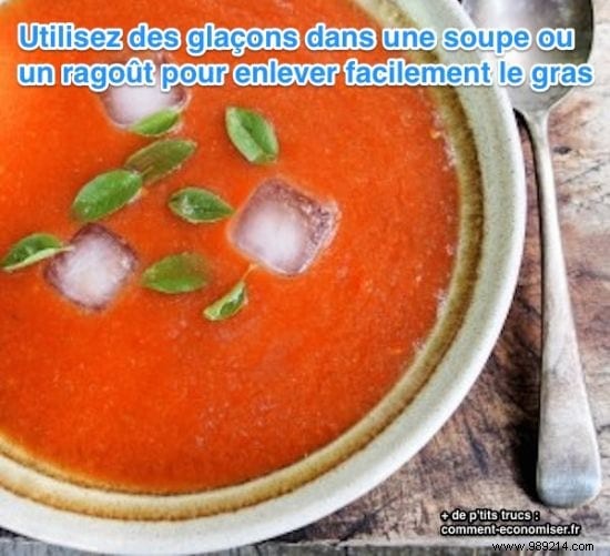 Grandma s Simple Ice Cube Trick to Effortlessly Remove Fat from Soup