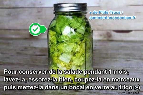 How to Keep Salad Fresh for a Full Month: The Glass Jar Method