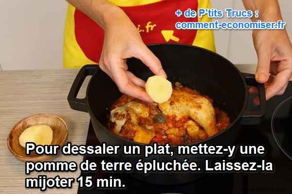 How to Fix an Oversalted Dish: Grandma s Proven Potato Trick