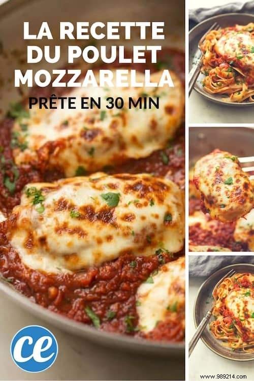 Quick & Easy Chicken Mozzarella in Tomato Sauce: A 30-Minute Family Favorite