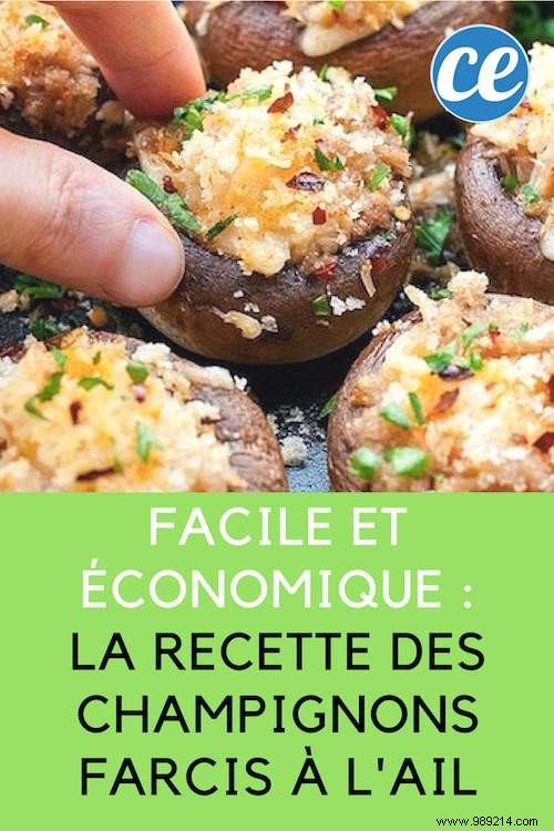 Easy Garlic Stuffed Mushrooms: Grandma s Budget-Friendly Recipe