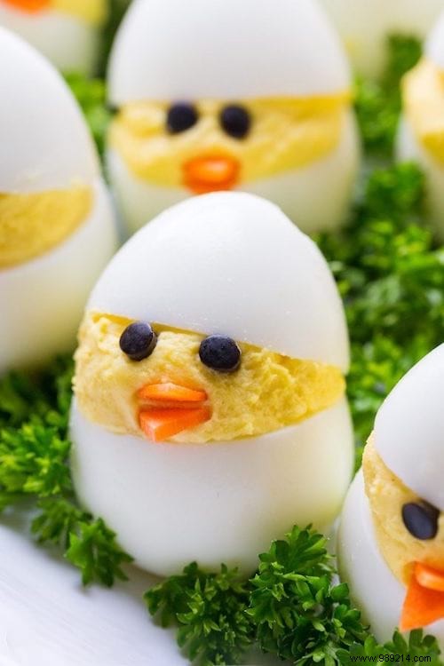 Adorable Chick-Shaped Easter Eggs: Simple, Budget-Friendly Recipe