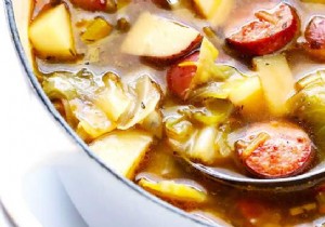 Hearty Cabbage, Sausage, and Potato Soup: Easy, Economical Recipe for 6