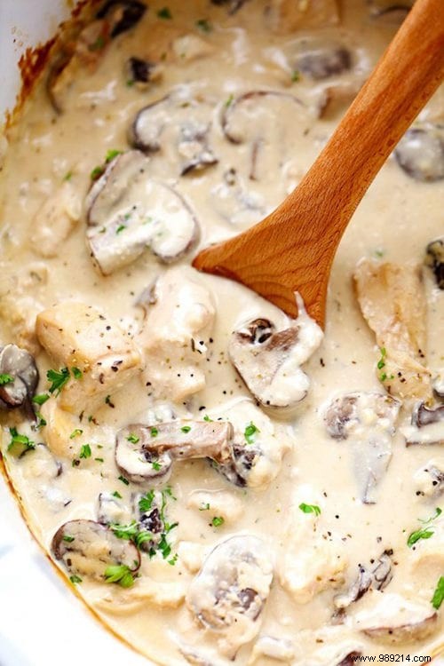 Creamy Slow Cooker Chicken Stroganoff: Easy 5-Minute Prep Family Favorite