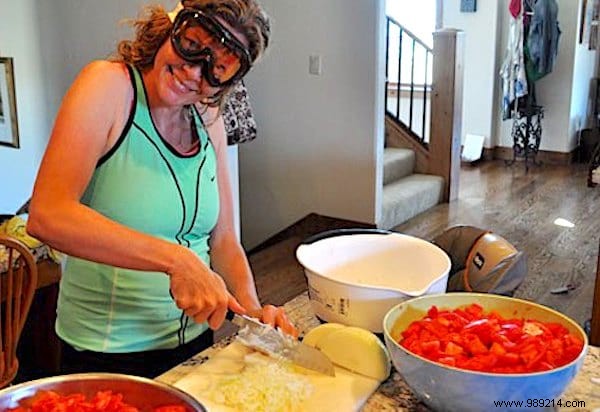No More Tears Chopping Onions: The Proven Ski Goggles Method