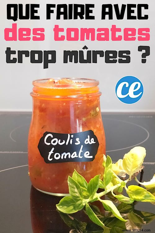 Turn Overripe or Rotten Tomatoes into Delicious Homemade Tomato Coulis: My Tried-and-True Recipe