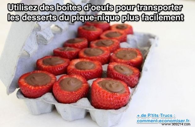 Genius Picnic Hack: Transport Food Easily with Egg Cartons