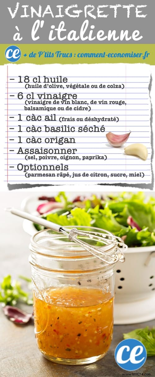 4 Easy Homemade Vinaigrette Recipes Ready in Just 2 Minutes