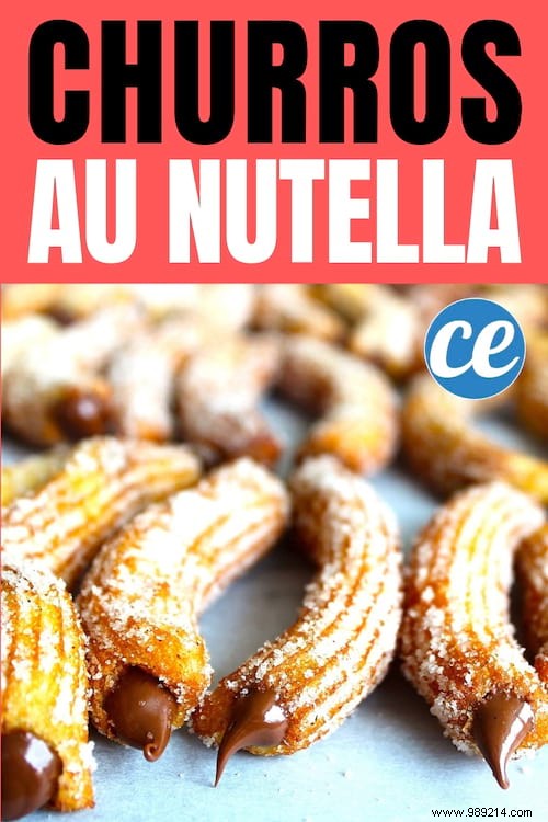 Crispy Homemade Churros with Nutella Filling: Easy Gourmet Recipe