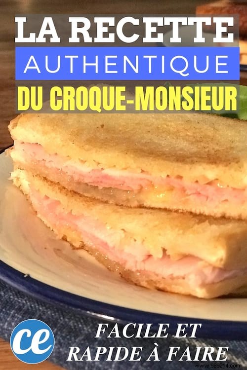 Authentic Croque-Monsieur Recipe: Quick, Easy French Classic from My Parisian Grandmother