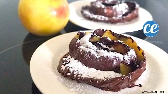 Easy Chocolate Apple Peel Rosettes: A Zero-Waste Dessert from Grandma