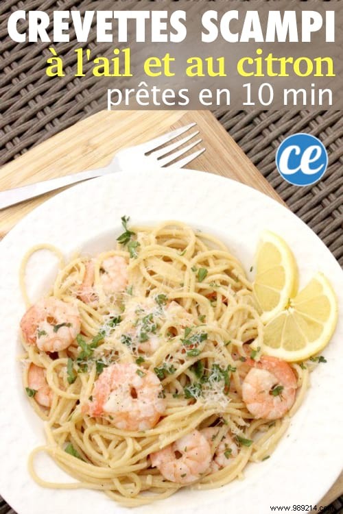 Garlic Lemon Shrimp Scampi: A Delicious 10-Minute Recipe
