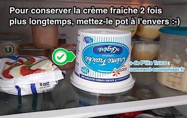 Proven Kitchen Hack: Store Crème Fraîche Upside Down to Double Its Shelf Life