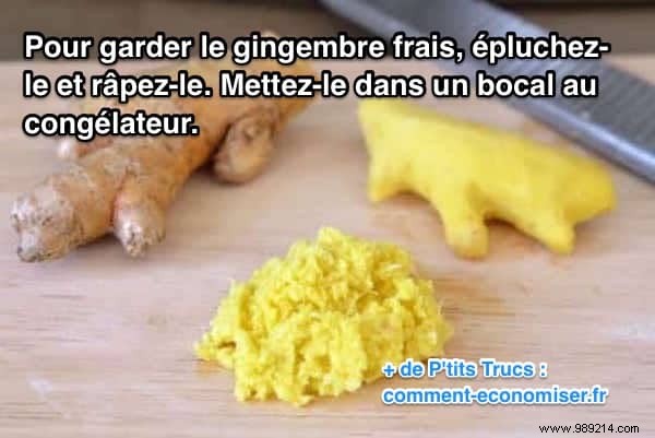 Expert Tip: Store Fresh Ginger for Months with This Simple Freezing Method
