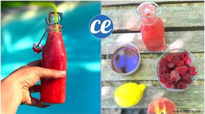 Dietitian-Approved Low-Calorie Mocktail: Refreshing Alcohol-Free Peach Raspberry Recipe