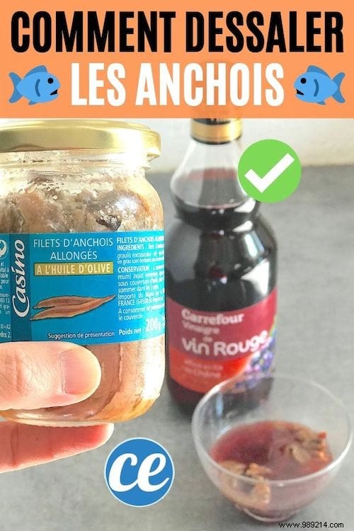 Grandma s Proven Trick: Desalt Anchovies Quickly with Wine Vinegar