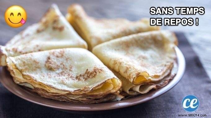 Quick No-Rest Pancake Batter Recipe: Perfect Fluffy Pancakes in Minutes