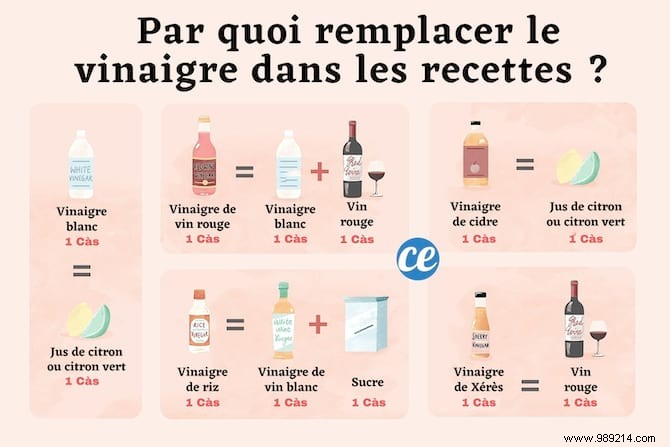 Vinegar Substitutes: 11 Reliable Replacements for Every Type in Recipes