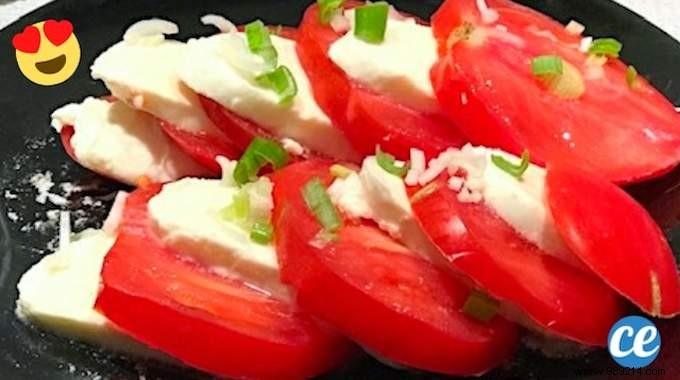 2-Minute Tomato Mozzarella Salad with Garlic: An Elevated Italian Classic