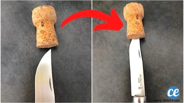 Expert Knife Storage Tip: Protect Blades with a Cork to Prevent Cuts