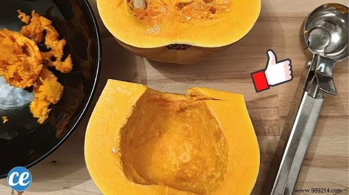 Effortless Squash Seed Removal: The Ice Cream Scoop Hack That Takes Just 2 Minutes