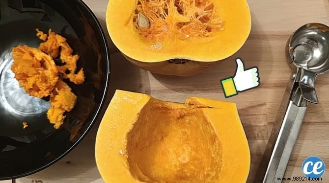 Effortless Squash Seed Removal: The Ice Cream Scoop Hack That Takes Just 2 Minutes