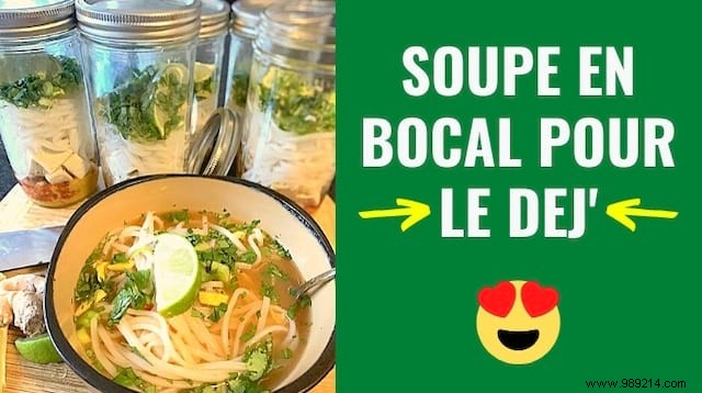 Homemade Pho Soup in a Jar: My Weekly Office Lunch Hack – Just Add Hot Water