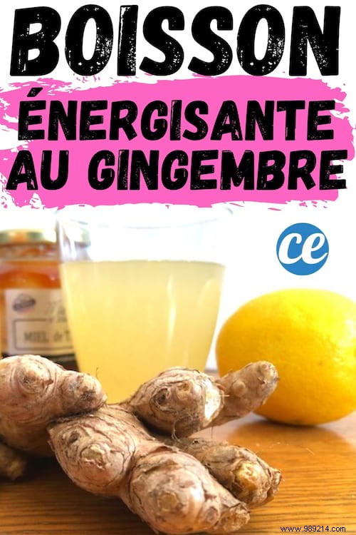 Powerful Homemade Energy Drink: 10x Stronger Than Red Bull Using Ginger