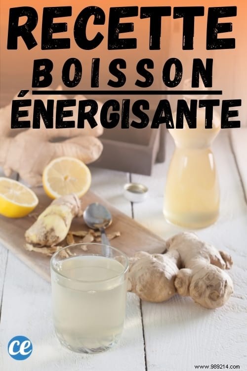 Powerful Homemade Energy Drink: 10x Stronger Than Red Bull Using Ginger