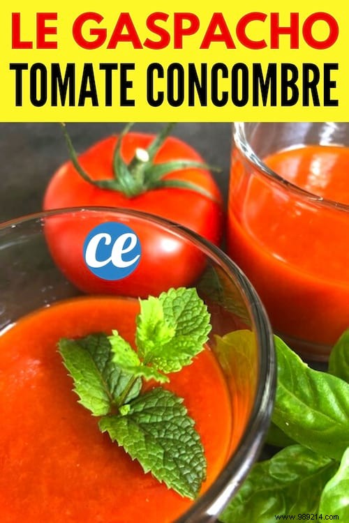 Easy Homemade Tomato Cucumber Gazpacho: Refreshing No-Cook Recipe for Summer