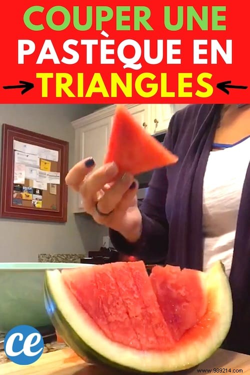 Slice a Watermelon into Perfect Triangles in 30 Seconds with Dental Floss