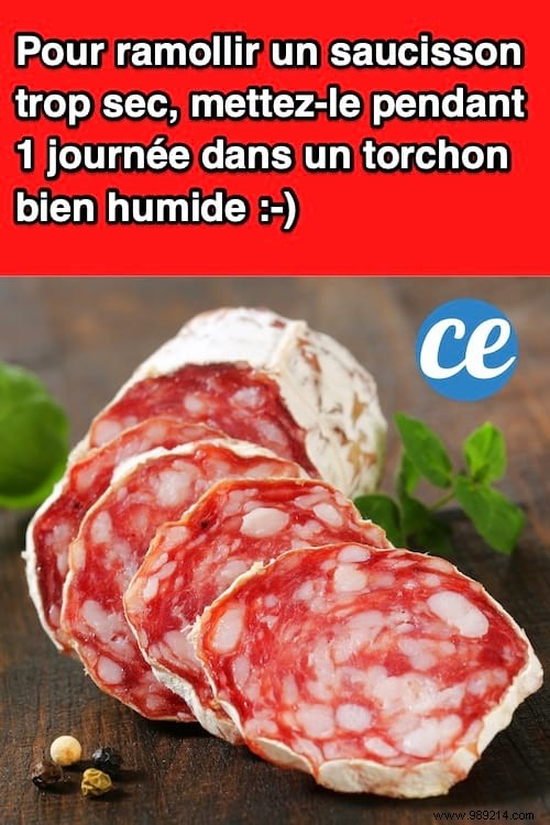 Revive Dry Sausage: Grandma s Proven Trick for Tender Results