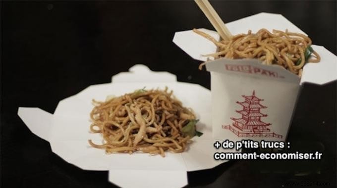 The Genius Chinese Takeout Box Hack: Transform It into a Plate Effortlessly