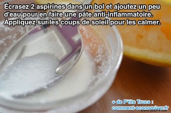 Quick DIY Aspirin Paste for Sunburn Relief: Soothe Pain and Inflammation Naturally