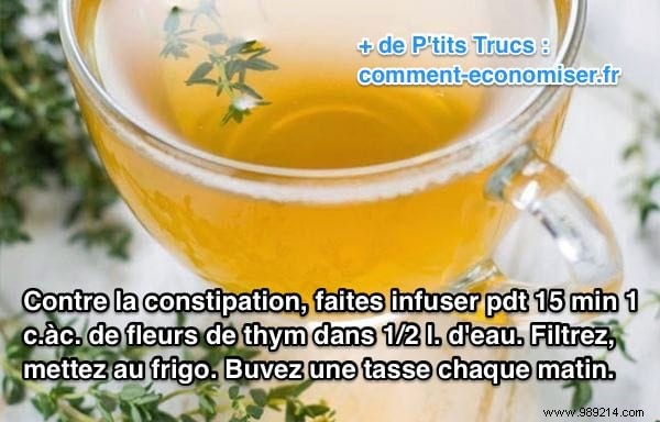 Cold Thyme Tea: A Trusted Natural Remedy for Gentle Constipation Relief