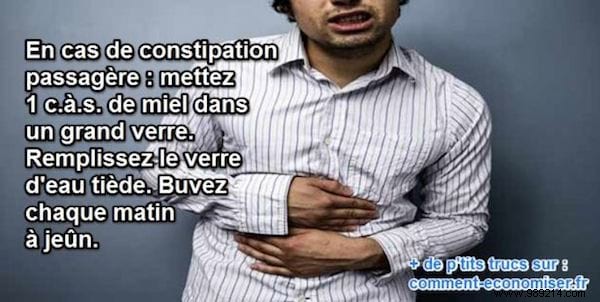 Simple Honey Remedy for Effective Temporary Constipation Relief