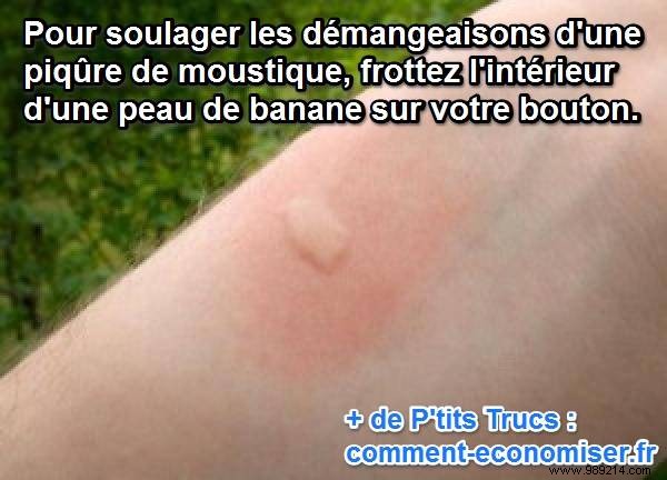 Soothe Itchy Mosquito Bites Fast: The Banana Peel Remedy