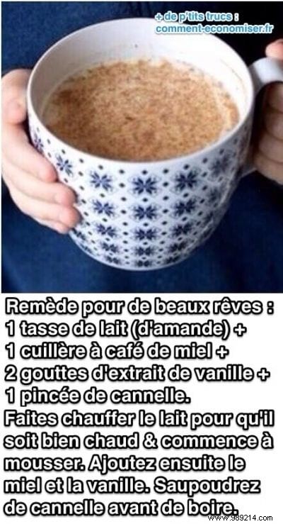 Natural Almond Milk Drink: A Simple Way to Fall Asleep Faster