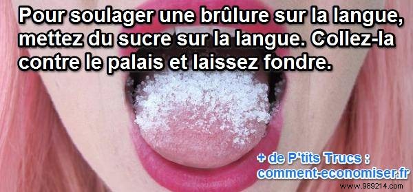 Burnt Tongue: Instant Relief with a Simple Sugar Remedy