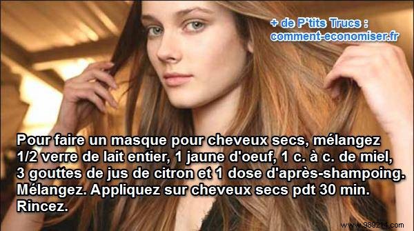 Revive Dry, Damaged Hair with This Proven Homemade Nourishing Mask