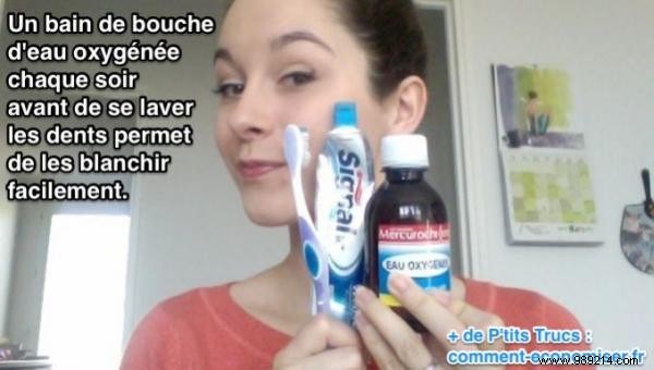 Natural Teeth Whitening: Safe Hydrogen Peroxide Mouthwash for a Brighter Smile