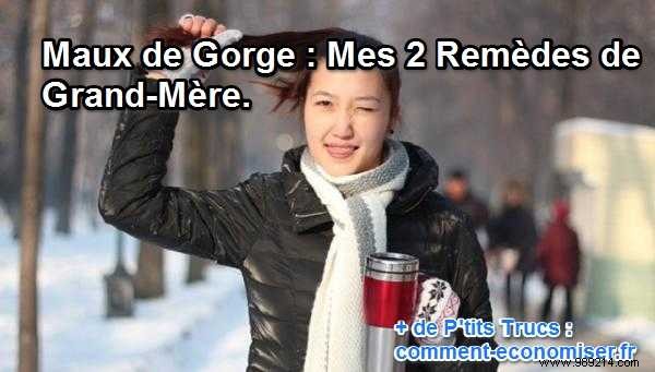 Sore Throat Relief: My Grandmother s Two Proven Natural Remedies