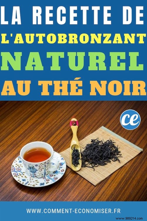 DIY Black Tea Self-Tanner: Natural Glow All Year Without UV or Chemicals