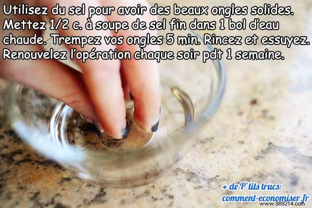 Strengthen Brittle Nails: The Proven Salt Water Soak Method