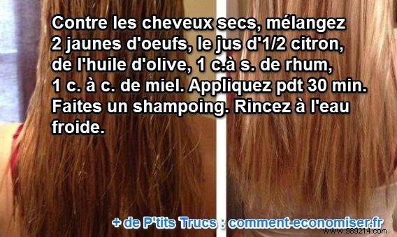 Revive Dry, Brittle Hair with Grandma s Time-Tested Egg Yolk Mask