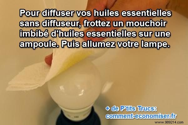 DIY Free Essential Oil Diffuser: Naturally Scent Your Home with Lamps