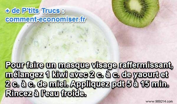 DIY Kiwi Vitamin C Face Mask: Natural Recipe for Firmer, Glowing Skin